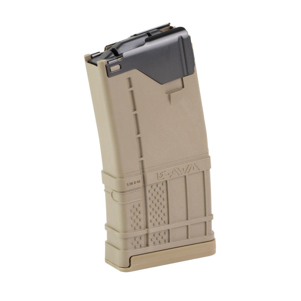 Lancer L5AWM .223 Rem Opaque 5-Round Magazine, FDE