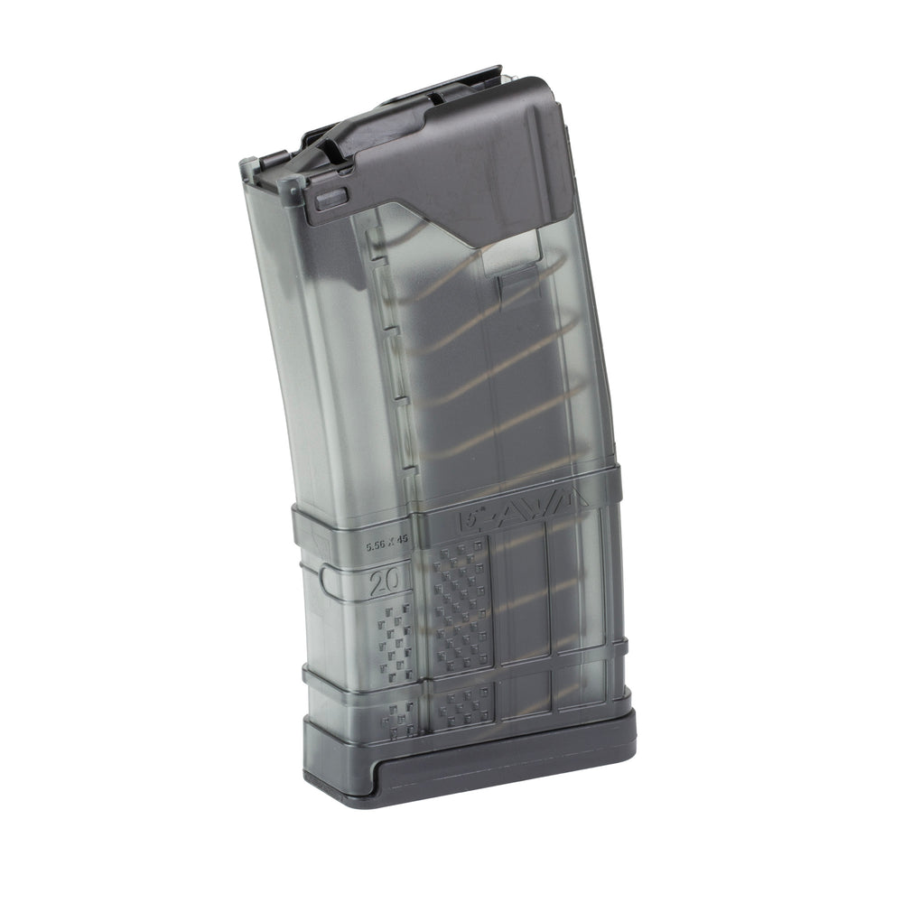 Lancer L5AWM .223 Rem Transluc 5-Round Magazine, Smoke