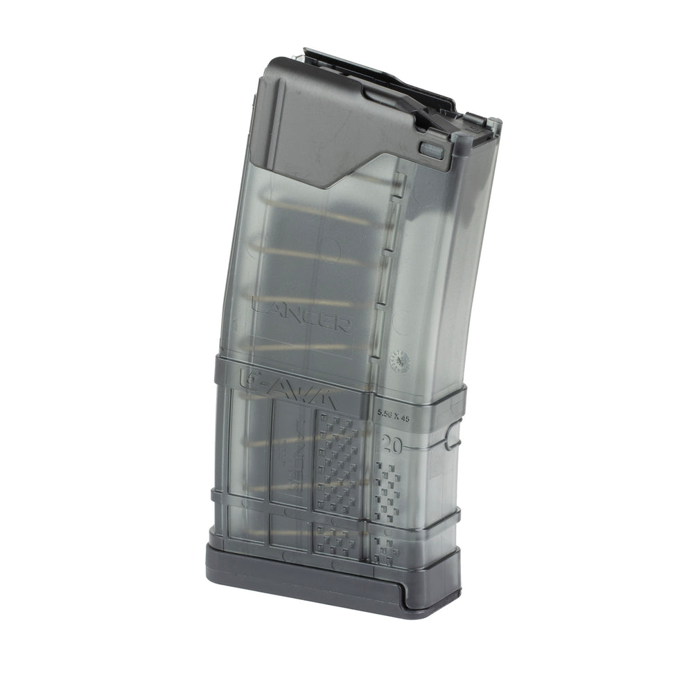 Lancer L5AWM .223 Rem Transluc 5-Round Magazine, Smoke