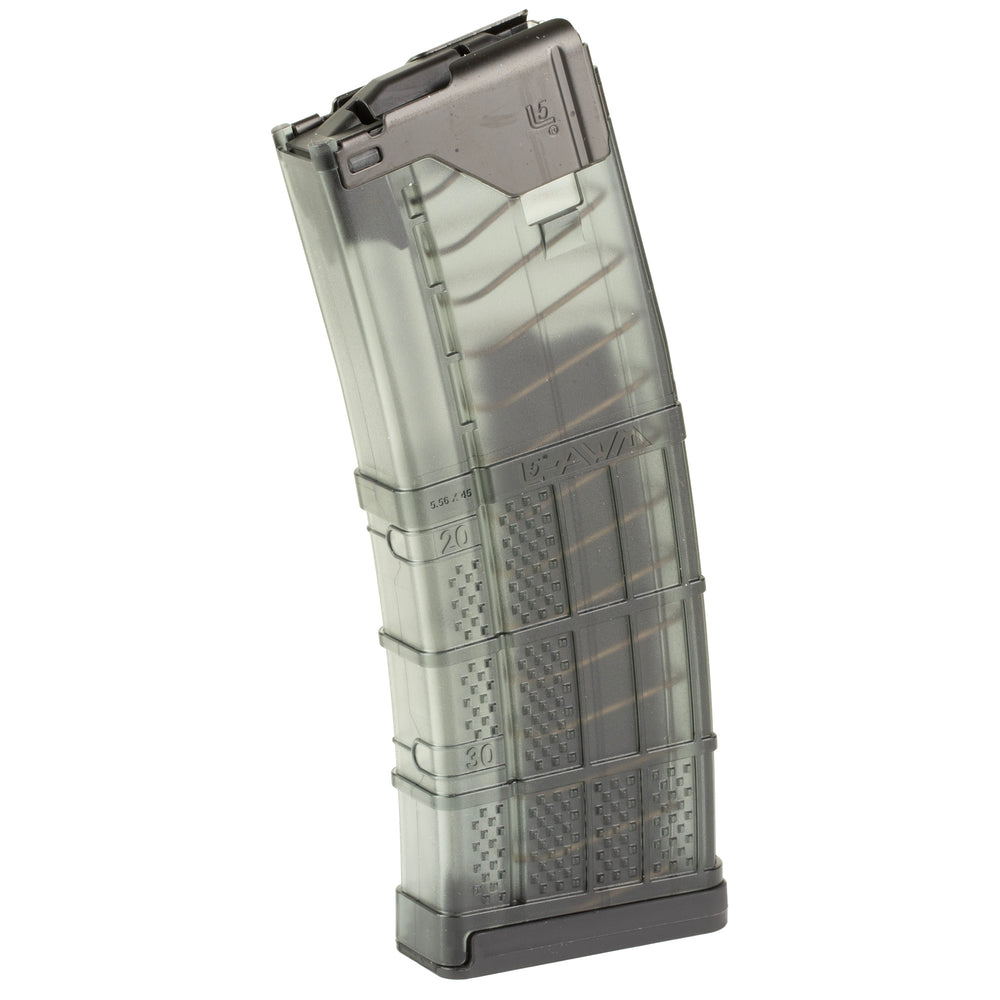 Lancer L5AWM Gen 2 .223 Rem 10-Round Magazine, Smoke · MGLSL5L