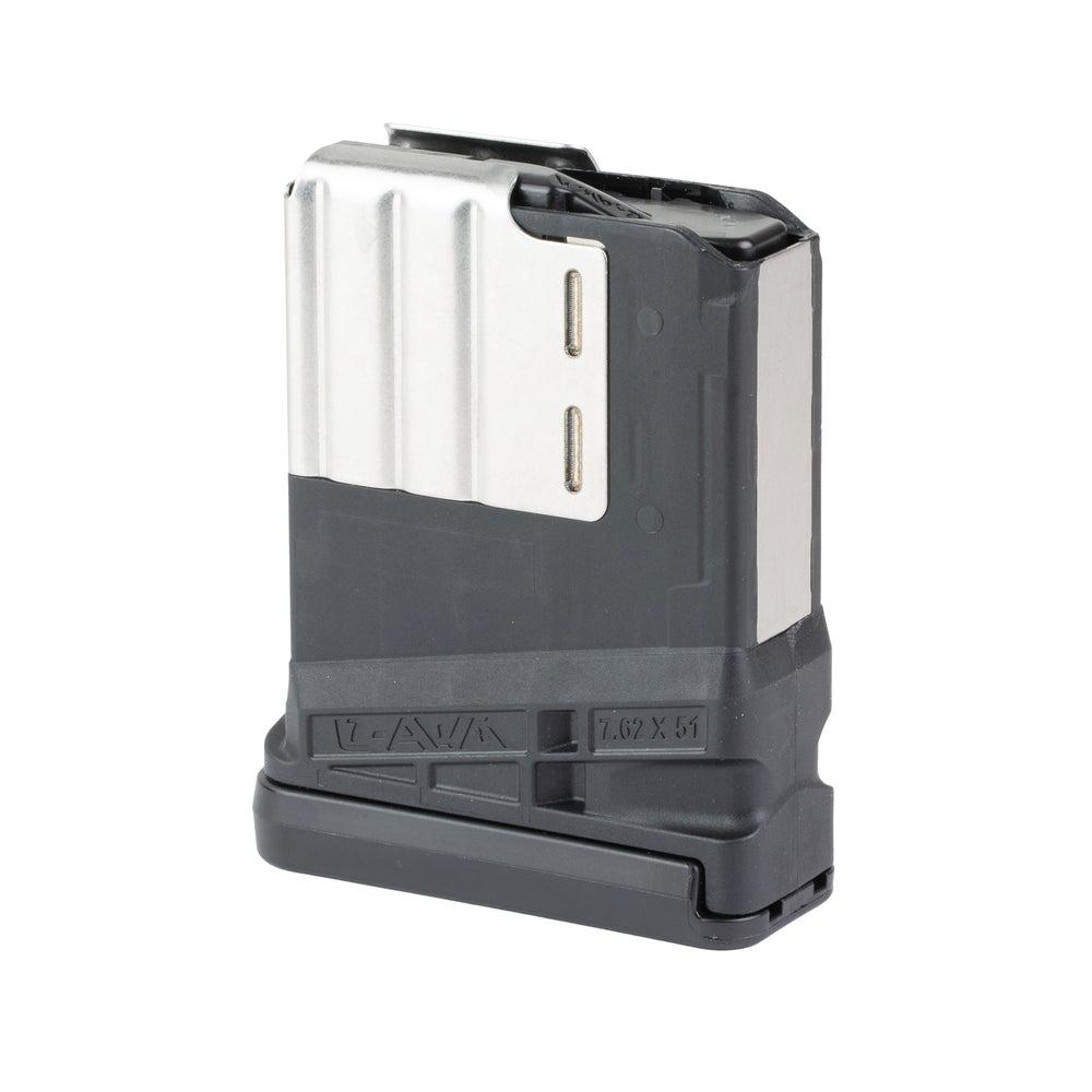 Lancer L7AWM Gen 2 .308 Winchester Opaque 5-Round Magazine, Black
