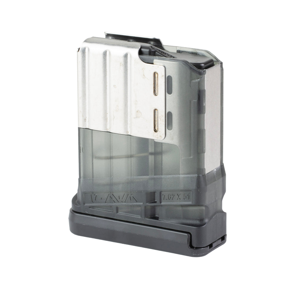 Lancer L7AWM Gen 2 .308 Winchester Translucent 5-Round Magazine, Smoke