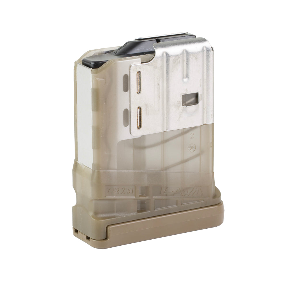 Lancer L7AWM Gen 2 .308 Winchester Translucent Dark Earth 10-Round Magazine