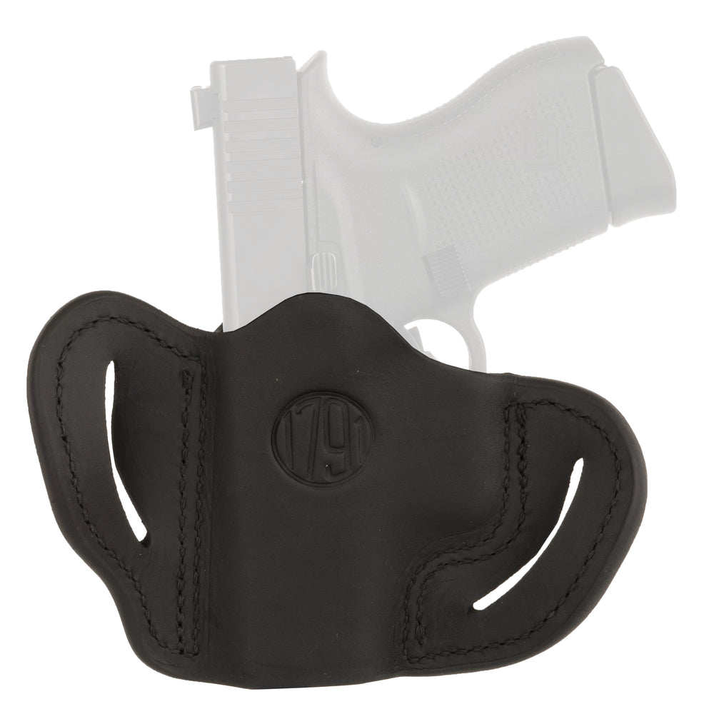 1791 Optic Ready OWB Belt Holster Compact Stealth Black Right-Hand