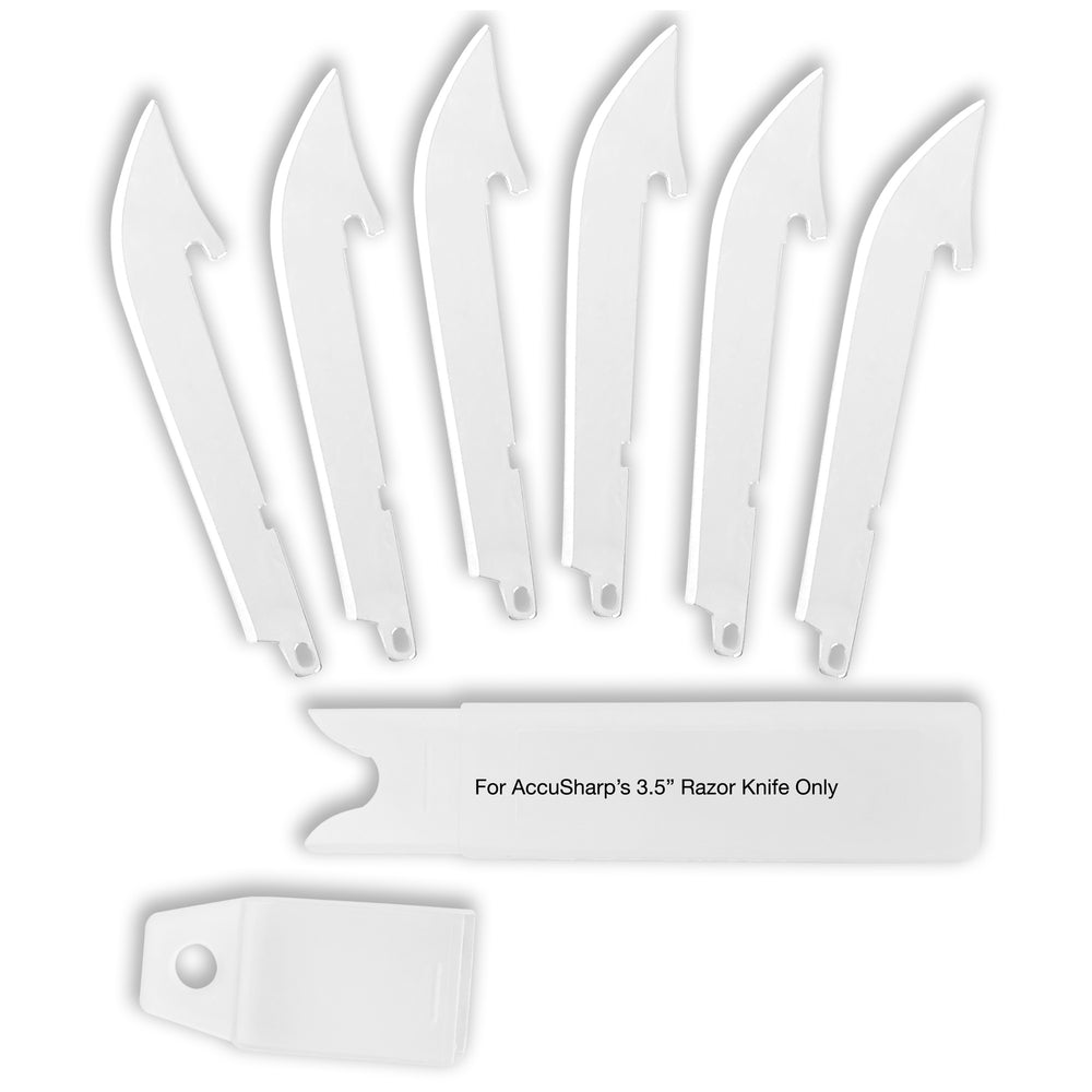 Accusharp 3.5 Replacement Blades Blued