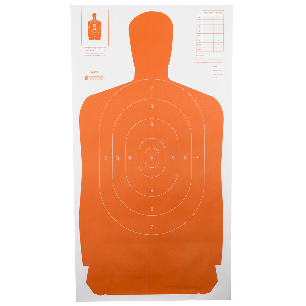 Action Target B27S Orange 100-Pack