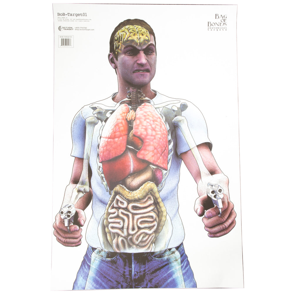 Action Target Bag Of Bones 100-Pack