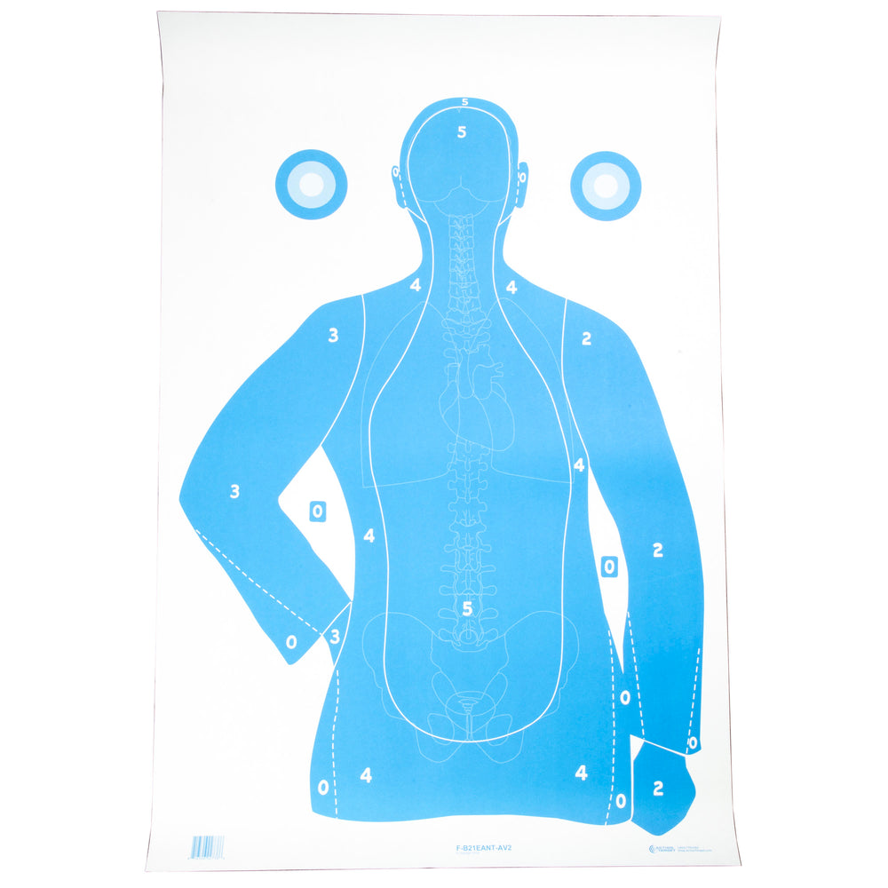 Action Target B-21E Vital Blue 100-Pack