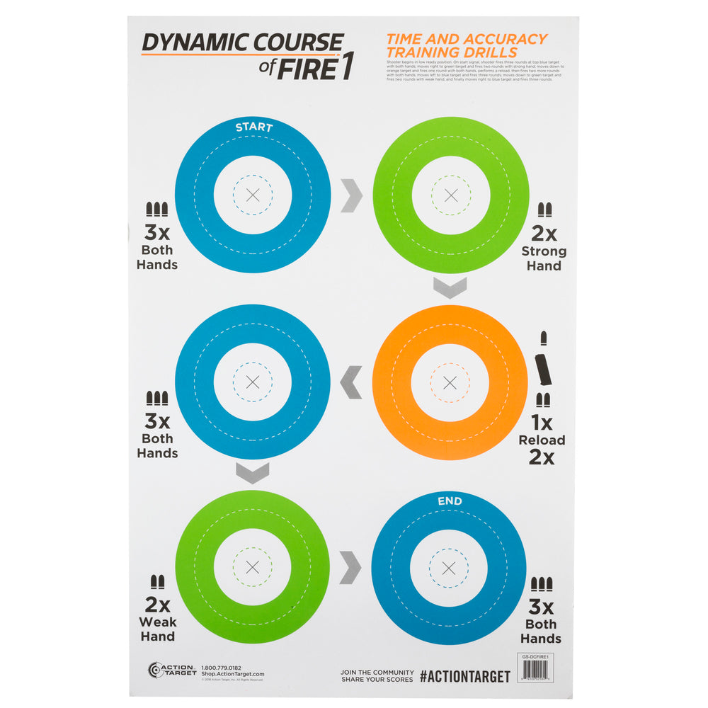 Action Target Game Series Dynamic 100-Pack