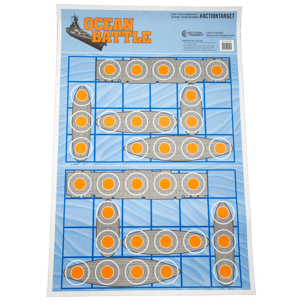 Action Target Ocean Battle 100-Pack