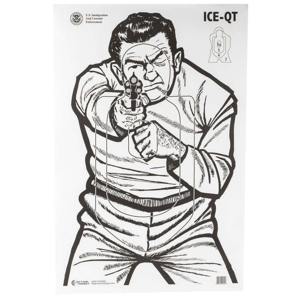 Action Target Cstms & Immig ENFC 100-Pack