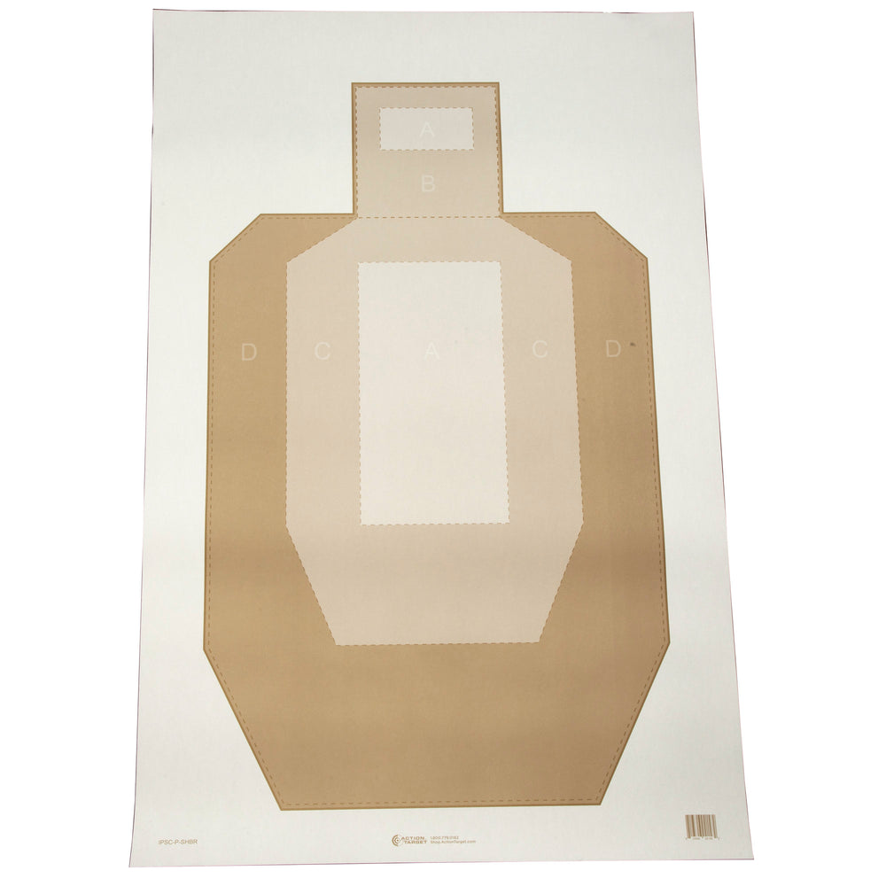 Action Target IPSC/Uspsa Brown 100-Pack