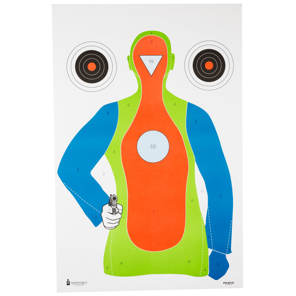 Action Target Hi-Vis Flor B 21E 100-Pack