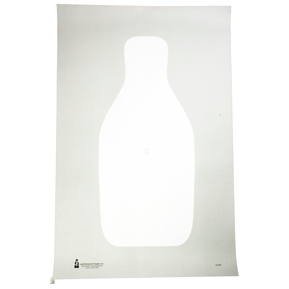 Action Target Stndrd Fbi/Dea White 100-Pack