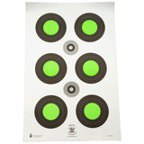 Action Target Trident Bullseye Green 100-Pack photo 1