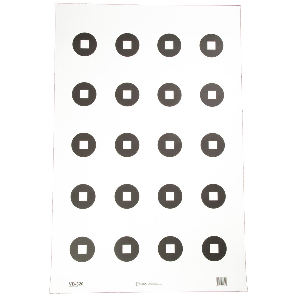 Action Target Aimpoint Dot Training 100-Pack