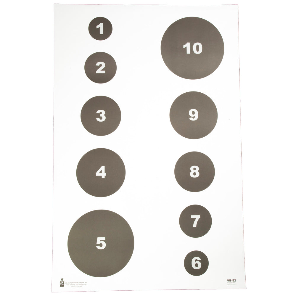 Action Target Cir Command Training 100-Pack