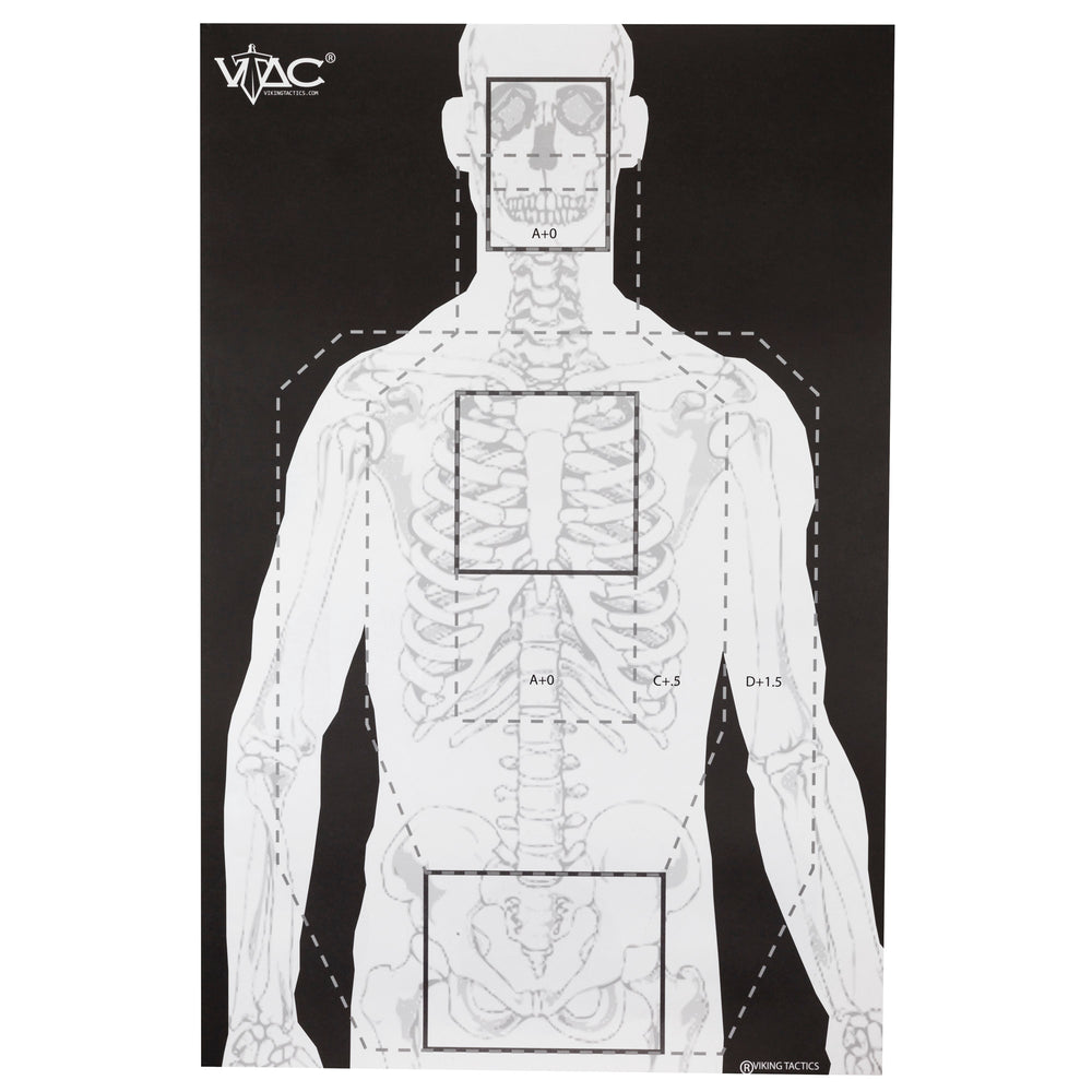 Action Target 2 Sided By V-TAC 100-Pack
