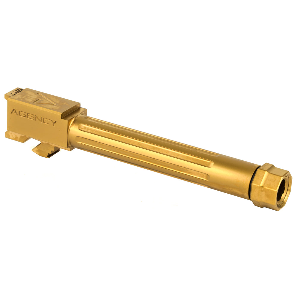 Agency Mid-Line Barrel For Glock 17 G5 Threaded Ti