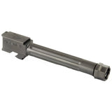 Agency Mid-Line Barrel For Glock 17 Flat Threaded Black photo 2