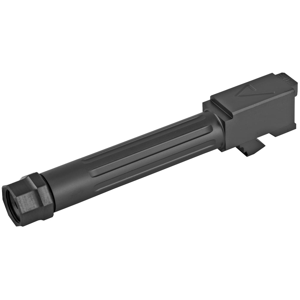 Agency Mid-Line Barrel For Glock 19 Flat Threaded Black