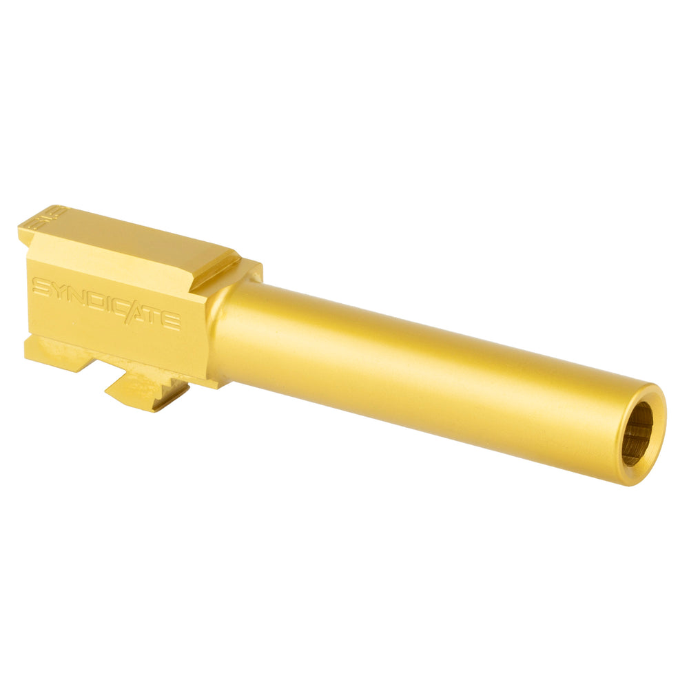 Agency Syndcte Barrel Fits Glock 19 Gold