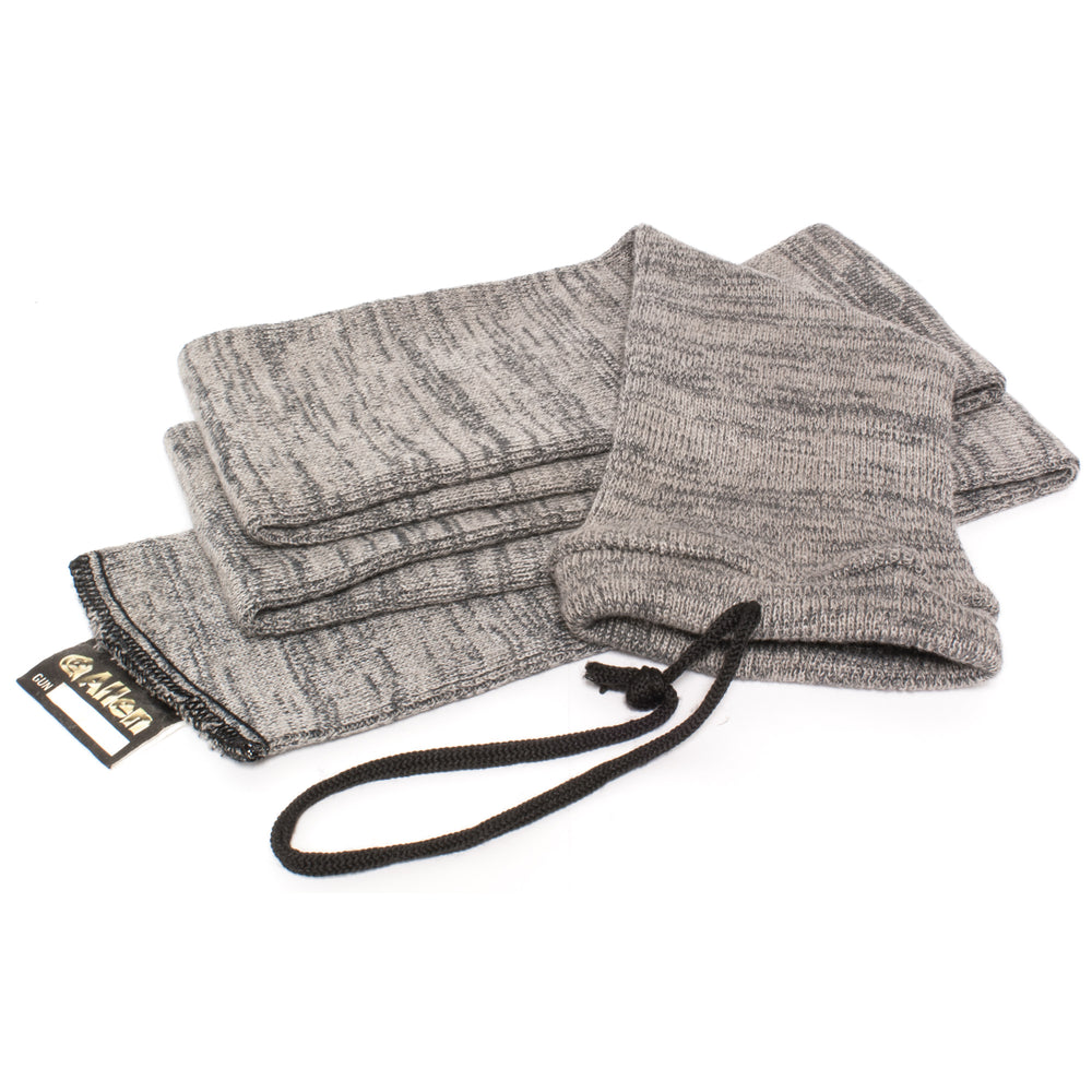 Allen Knit Gun Sock 52 Gray 6-Pack