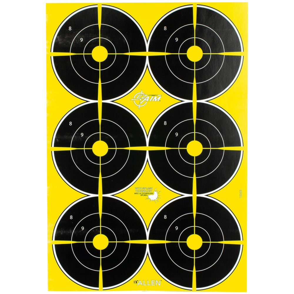 Allen EZ Aim 12X18 Bullseye 8-Pack