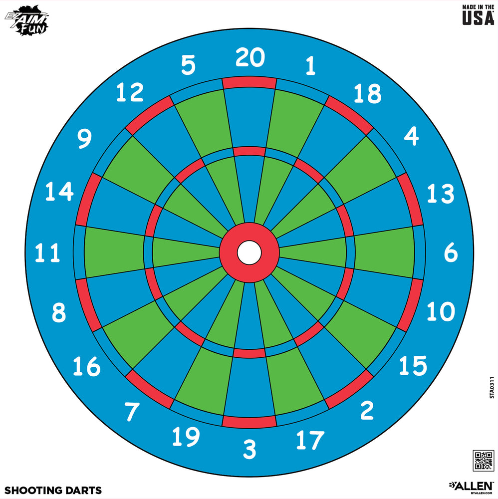 Allen EZ Aim 12X12 Plnkng Target 9-Pack