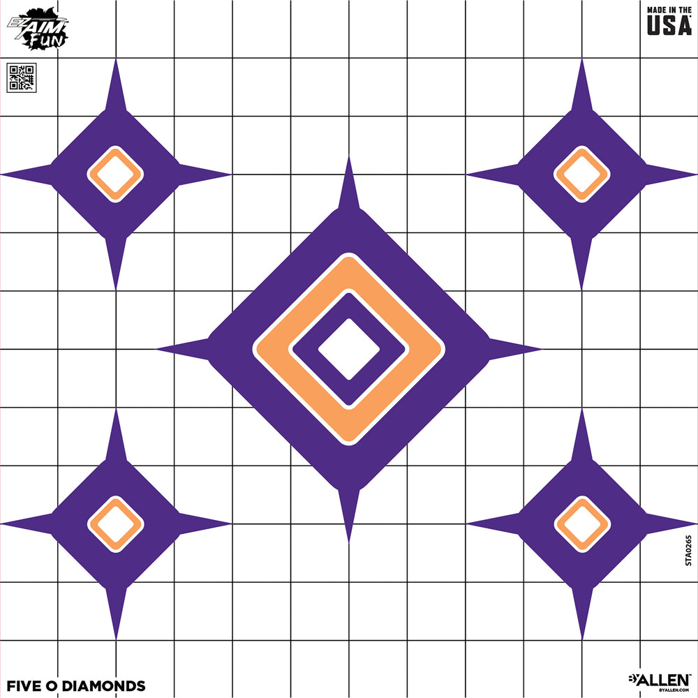 Allen EZ Aim 12X12 Dialing In 9-Pack