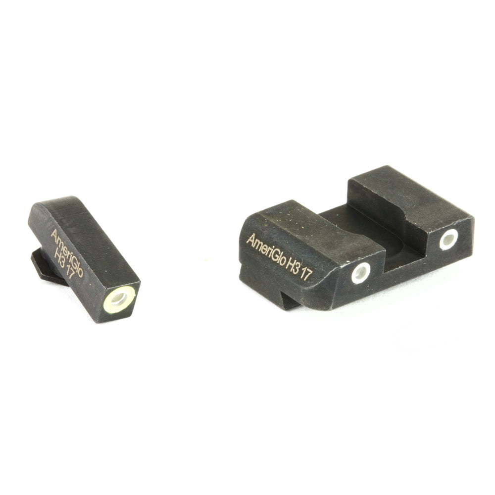 Ameriglo Tritium F/R For Glock 17/19 Green
