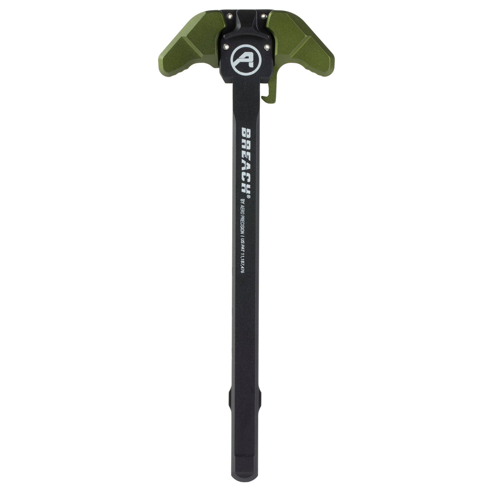 Aero AR-15 Breach Ambidextrous Charging Handle Safariland OD Green