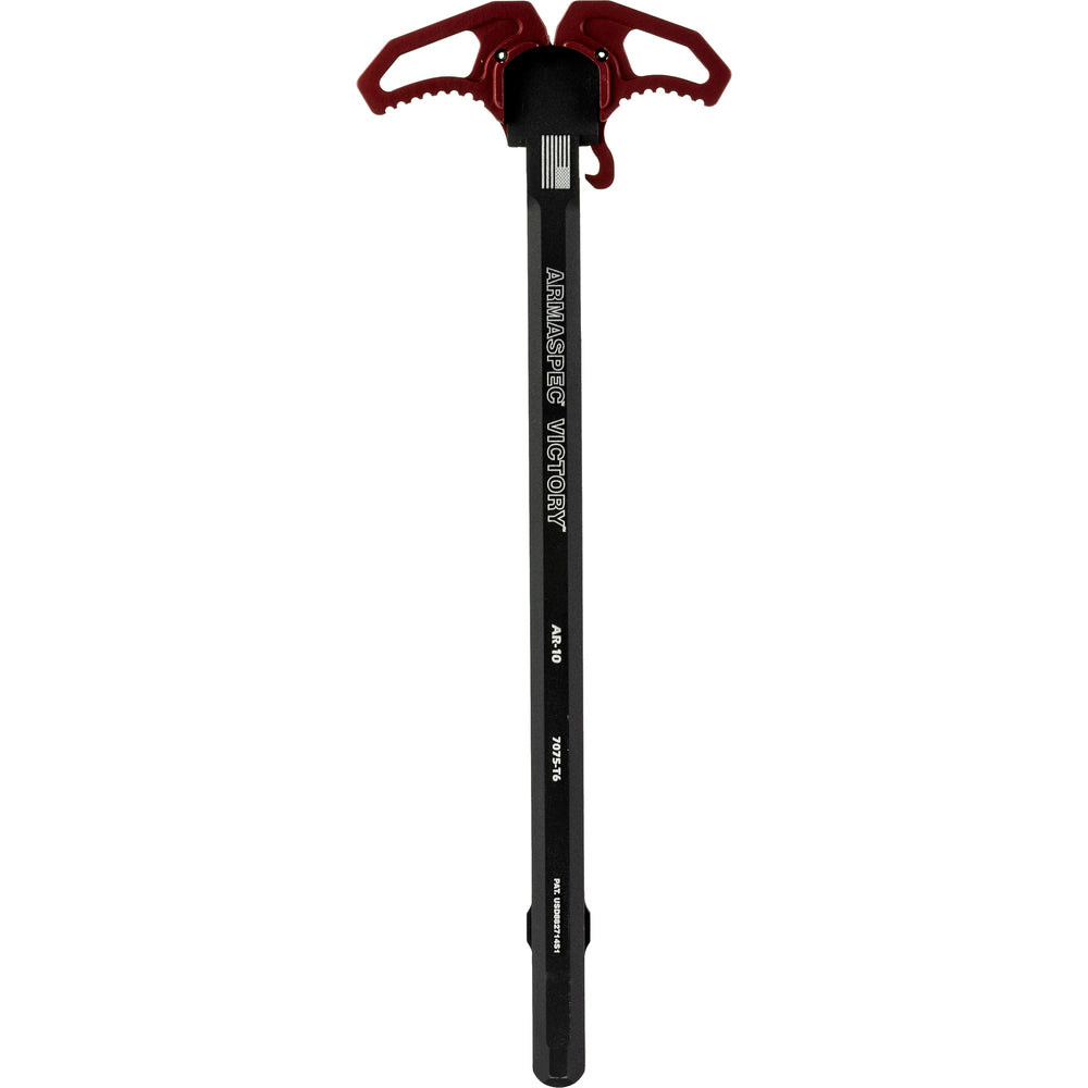 Armaspec Victory AR-10 Charging Handle Red
