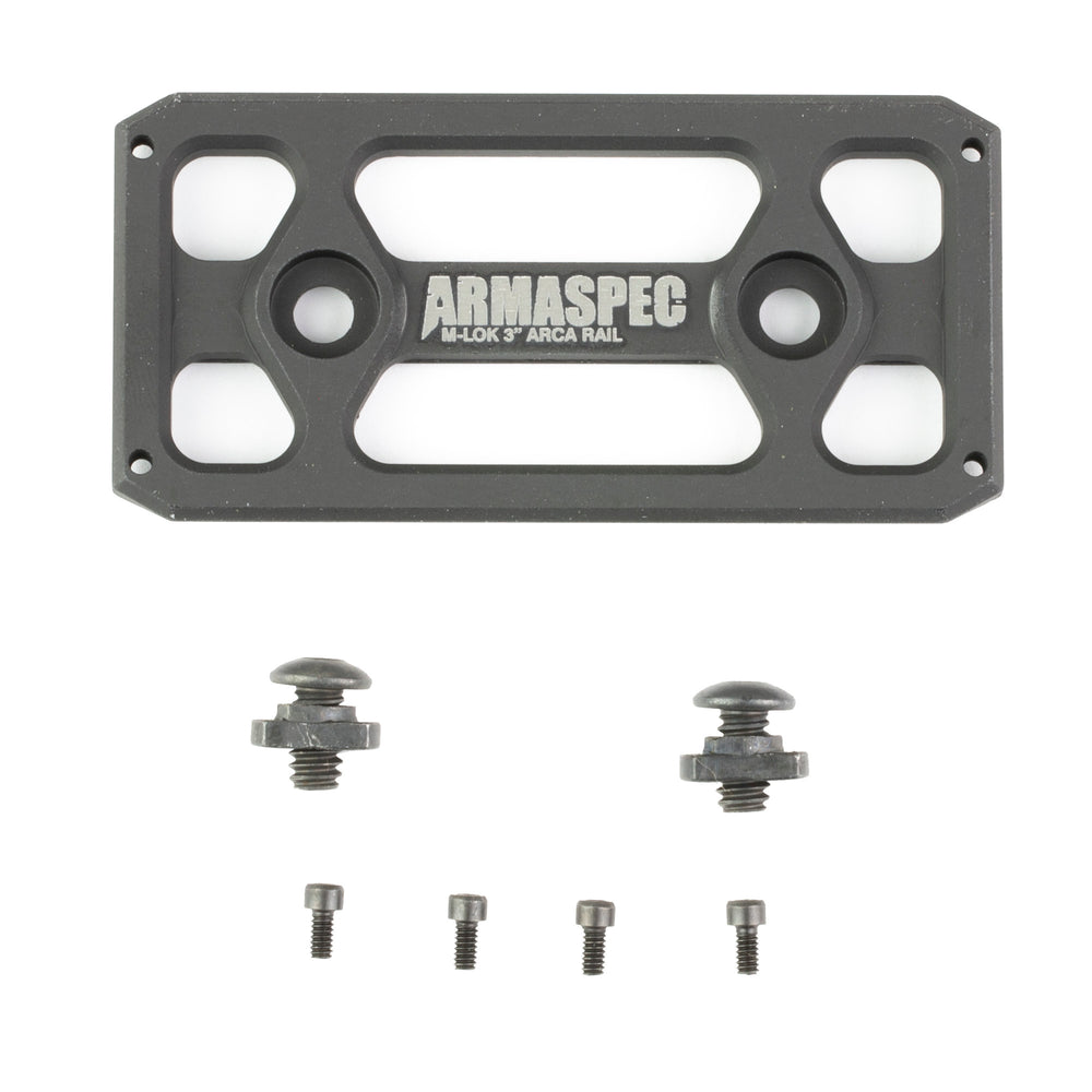 Armaspec M-LOK To ARCA Rail 3 Black