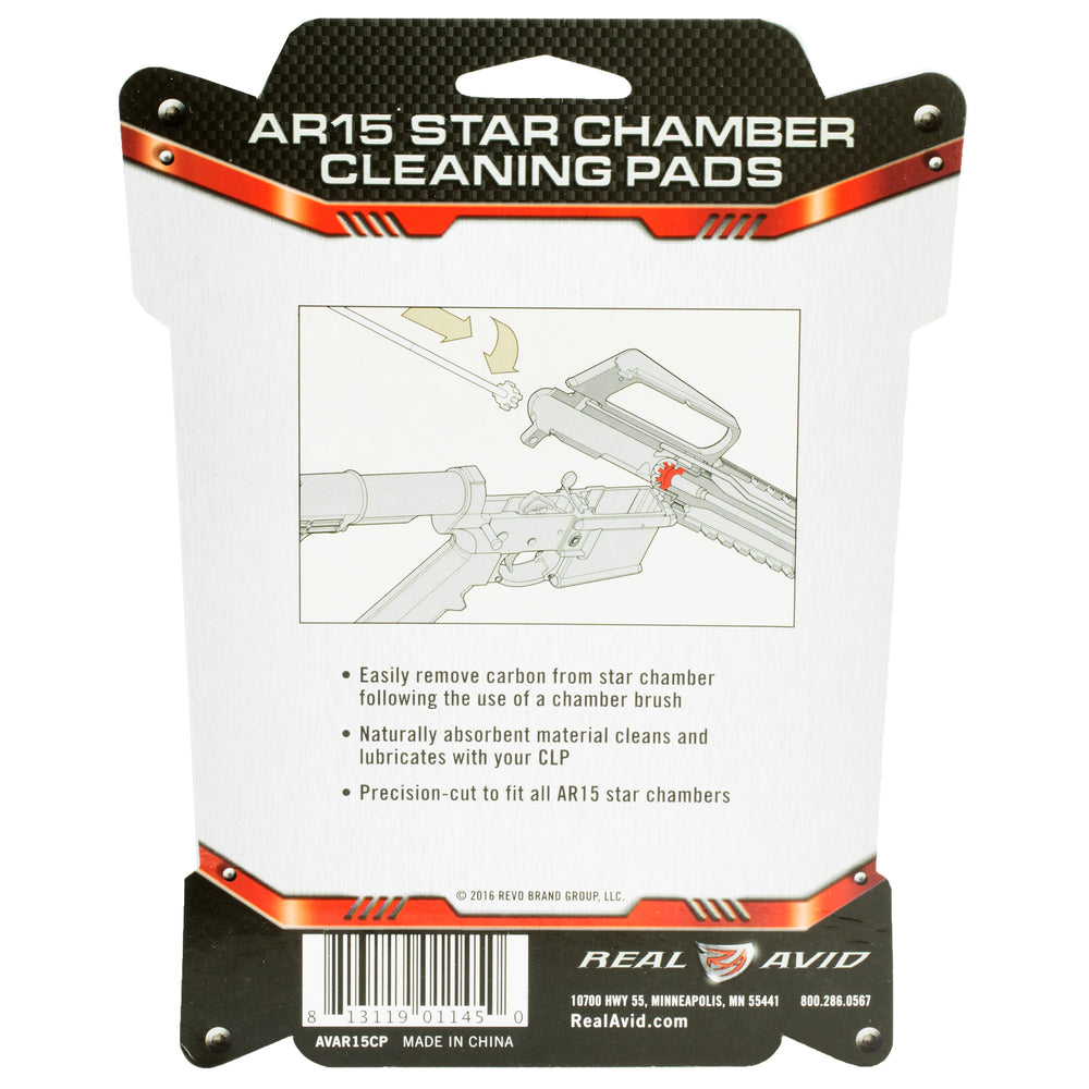 Real Avid AR-15 Star Chmbr Clning Pad