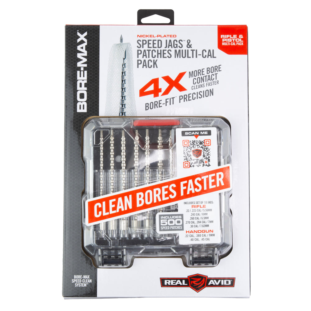 Real Avid Bore-Max Speed Jags/Patches