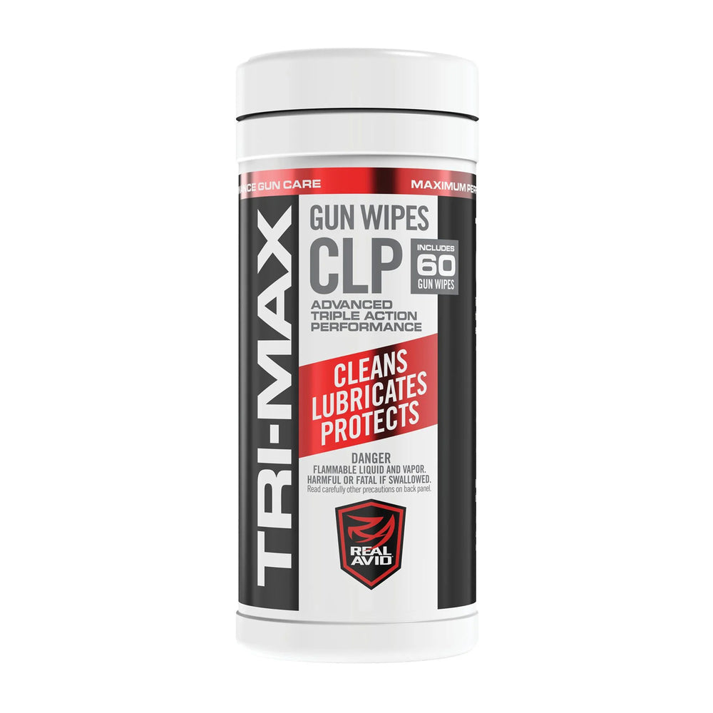 Real Avid Tri Max CLP Gun Wipes 60-Count