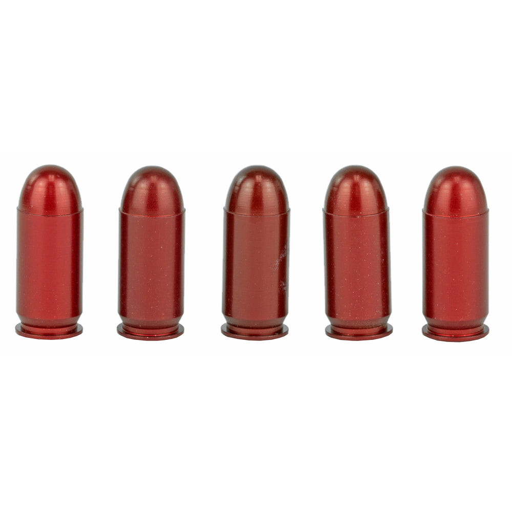 A-Zoom Snap Caps .45 ACP 5-Pack Red