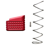 Backup Magazine Extension For Glock 19/23 +5 Red photo 1