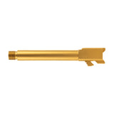 Ballistic Barrel For Glock 17 G5 Threaded Gold photo 1