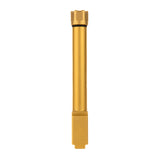 Ballistic Barrel For Glock 17 G5 Threaded Gold photo 2