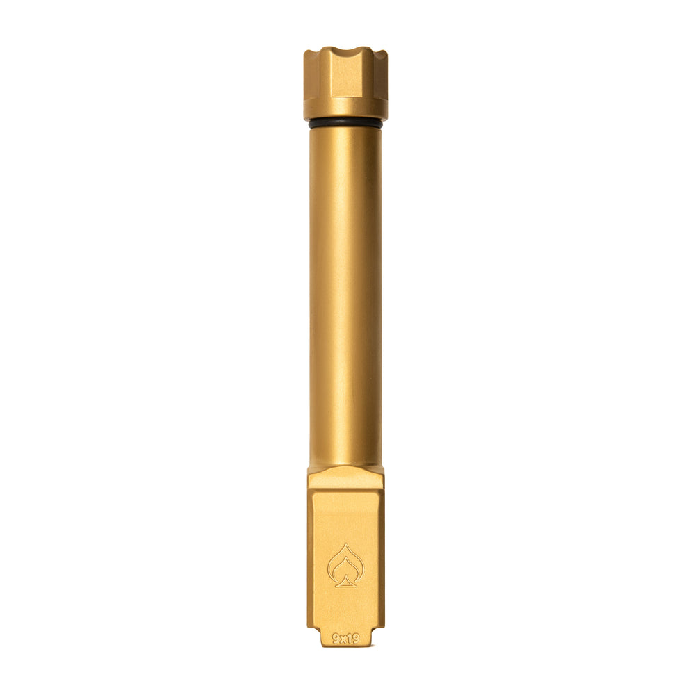 Ballistic Barrel For Glock 19 G3-5 Tru-Dot Gold