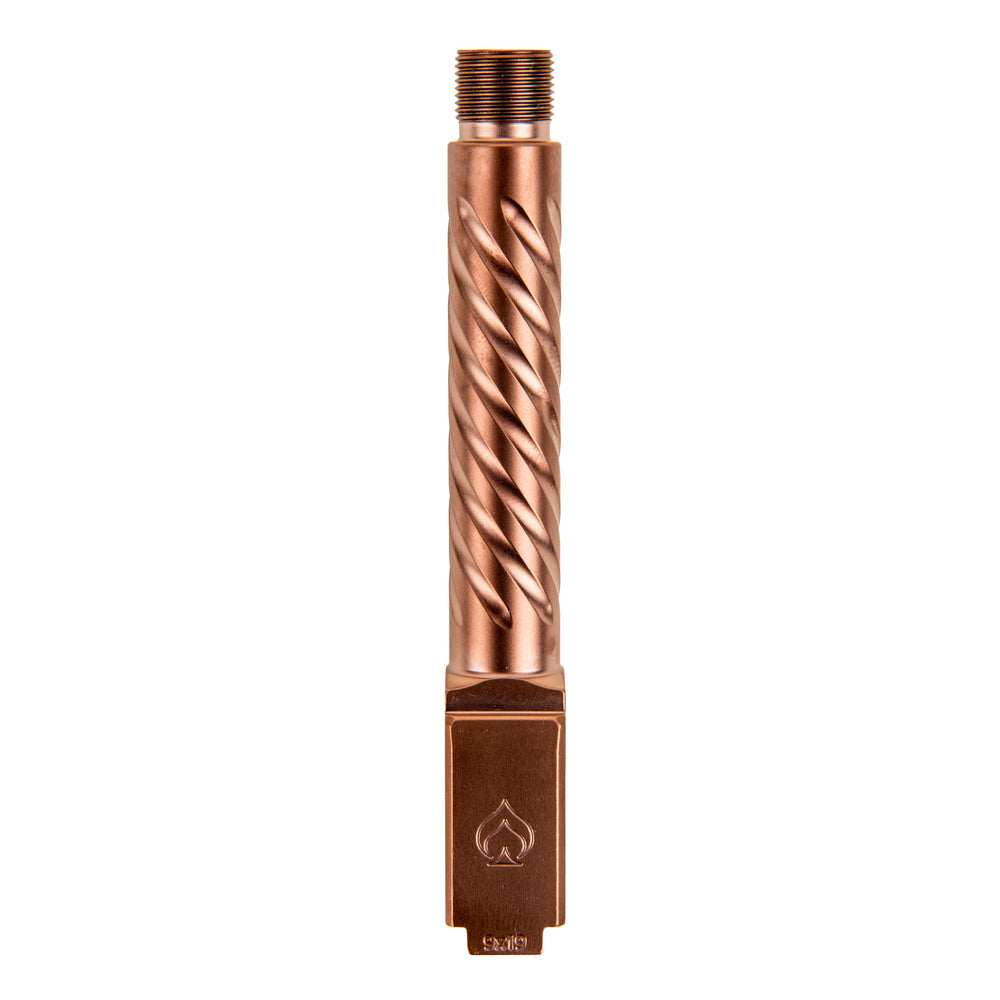 Ballistic Barrel For Glock 19 Tru-Dot SFLT Copper