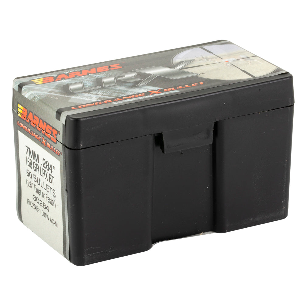 Barnes LRX .284 168-Grain Bluetooth 50-Count