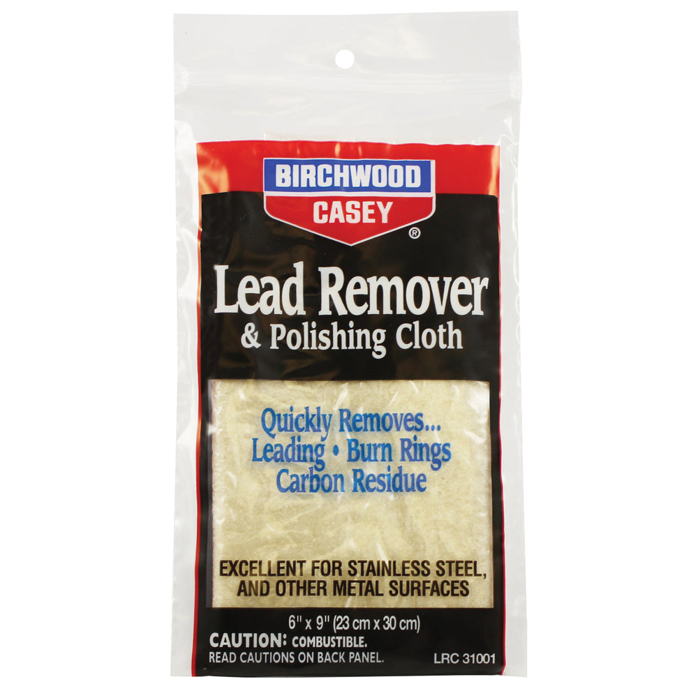 Birchwood Casey Lead Remover W/ Cloth 6X9