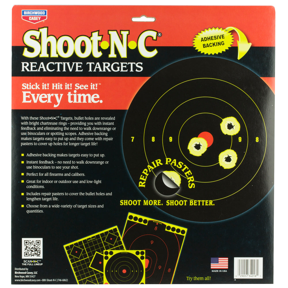 Birchwood Casey Shoot-N-C Variety Pack 50 Targets