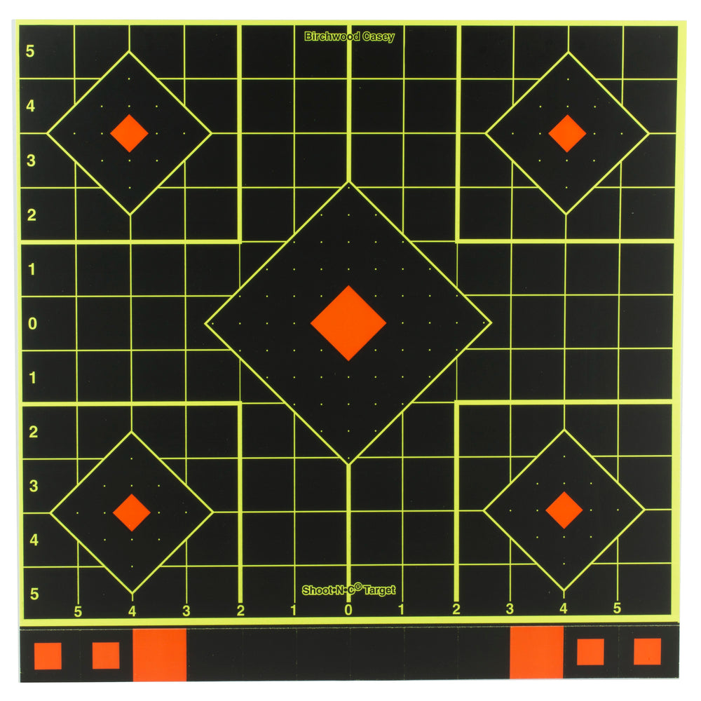Birchwood Casey Shoot-N-C 12 Sight-In Target 5-Pack
