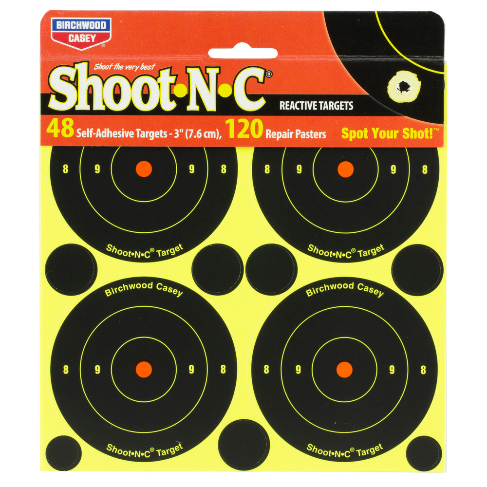 Birchwood Casey Shoot-N-C Round Bullseye Target 48-3
