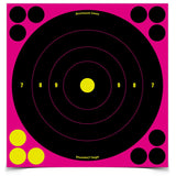 Birchwood Casey Shoot-N-C Bullseye Target Pink 6-8 photo 1