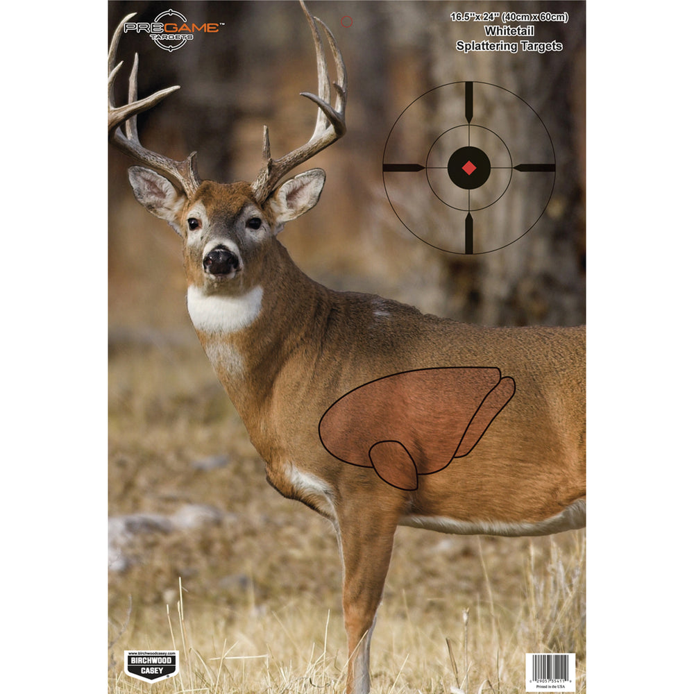 Birchwood Casey Pregame Deer Target 3-16.5x24